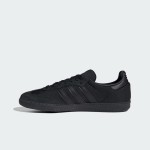 Adidas Samba OG JI4647 - Elegance in Every Step Adidas Samba OG JI4647 black suede sneakers with gold detailing