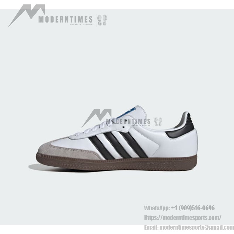 Adidas Samba OG B75806 Classic Sneakers Adidas Samba OG B75806 - White Leather Sneakers with Black Stripes