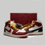 Teyana Taylor Air Jordan 1 High Zoom Comfort 2 FJ0604-601 Teyana Taylor x Wmns Air Jordan 1 High Zoom Comfort 2 "A Rose From Harlem" Sneaker