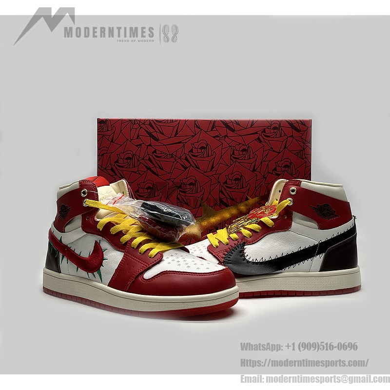 Teyana Taylor Air Jordan 1 High Zoom Comfort 2 FJ0604-601 Teyana Taylor x Wmns Air Jordan 1 High Zoom Comfort 2 "A Rose From Harlem" Sneaker