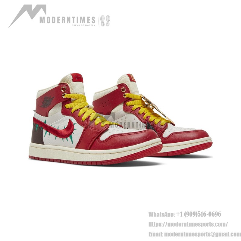 Teyana Taylor Air Jordan 1 High Zoom Comfort 2 FJ0604-601 Teyana Taylor x Wmns Air Jordan 1 High Zoom Comfort 2 "A Rose From Harlem" Sneaker