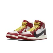 Teyana Taylor x Wmns Air Jordan 1 High Zoom Comfort 2 "A Rose From Harlem" FJ0604-601 - Limited Edition Red & White Rose Stitching Sneaker