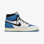 Travis Scott x Fragment Design x Air Jordan 1 High OG Collab DH3227-105 Travis Scott x Fragment Design x Air Jordan 1 High OG Blue White Black DH3227-105