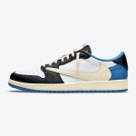 限定版 Travis Scott x Fragment x Air Jordan 1 Low OG スニーカー Travis Scott x Fragment x Air Jordan 1 Low OG DM7866-140 トリプルコラボスニーカー