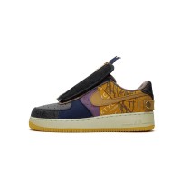 Travis Scott x Nike Air Force 1 Low 'Cactus Jack' CN2405-900 - ワークウェア風パッチワークコラボスニーカー