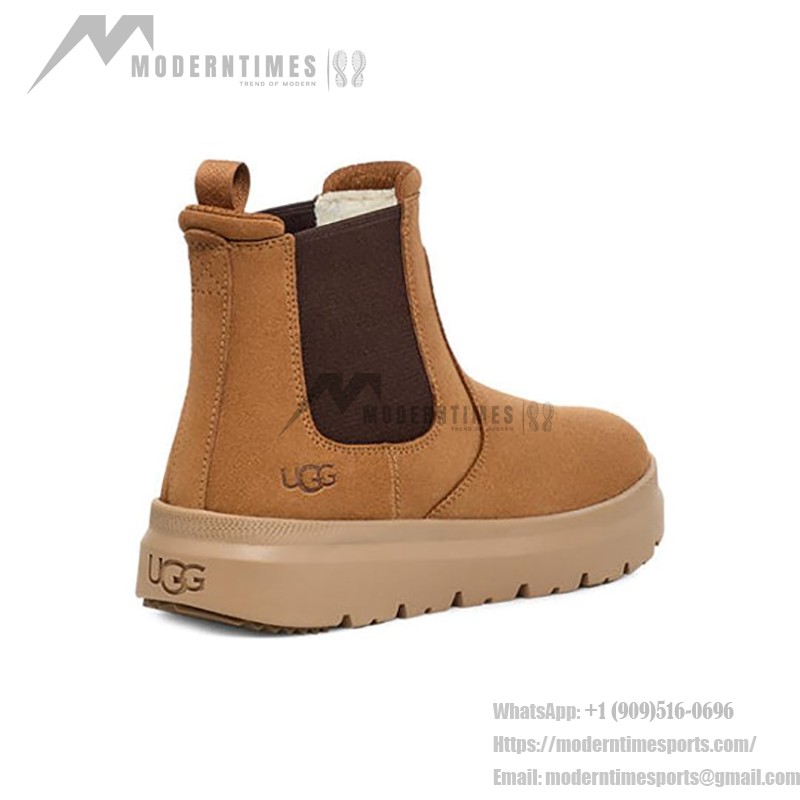 UGG バーレイ チェルシーブーツ チェスナット 1152050 - 快適な女性用フットウェア UGG バーレイ チェルシーブーツ チェスナット 1152050 - 女性用スタイリッシュブーツ