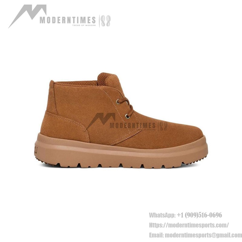UGG メンズ バーレイ チャッカ ブーツ チェスナット 1151773 UGG メンズ バーレイ チャッカ ブーツ チェスナット 1151773 - スタイリッシュなスエードアンクルブーツ