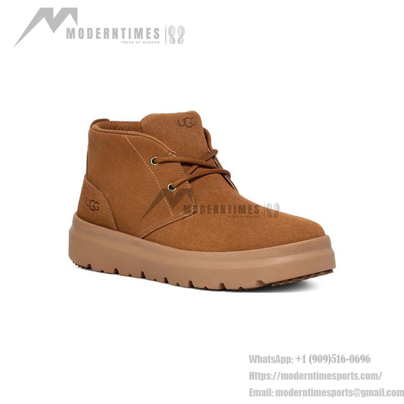 UGG メンズ バーレイ チャッカ ブーツ チェスナット 1151773 UGG メンズ バーレイ チャッカ ブーツ チェスナット 1151773 - スタイリッシュなスエードアンクルブーツ