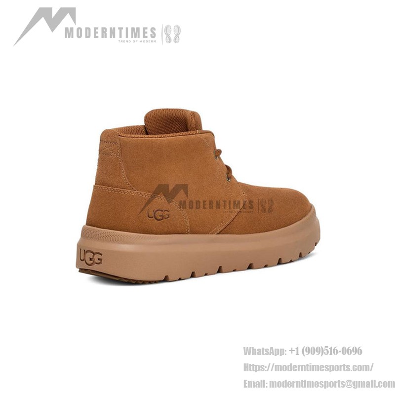 UGG メンズ バーレイ チャッカ ブーツ チェスナット 1151773 UGG メンズ バーレイ チャッカ ブーツ チェスナット 1151773 - スタイリッシュなスエードアンクルブーツ