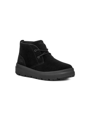 UGG バーレイ チャッカ トレーナー ブラック 1151773: 軽量EVAソール付きのスタイリッシュなスエードチャッカブーツ