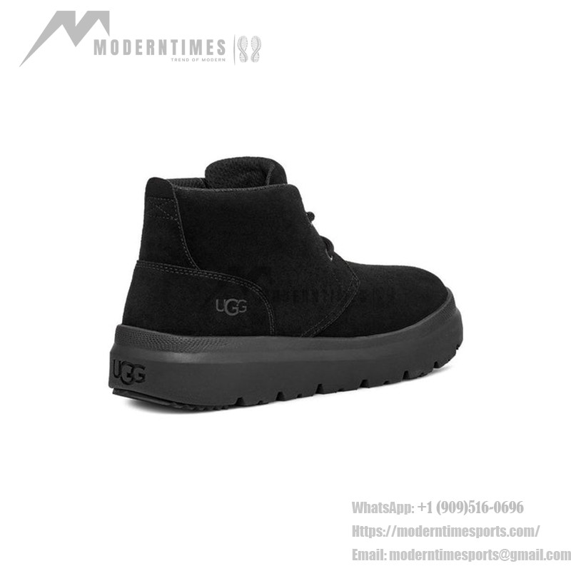 UGG バーレイ チャッカ トレーナー ブラック 1151773:スタイリッシュなスエードチャッカブーツ UGG バーレイ チャッカ トレーナー ブラック 1151773:軽量EVAソール付きのスタイリッシュなスエードチャッカブーツ