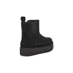 UGG Chelsea Platform Mini Black 1158051 - Stylish Suede Platform Boots UGG Chelsea Platform Mini Black 1158051 - Sleek Suede Boots with Bold Platform Sole