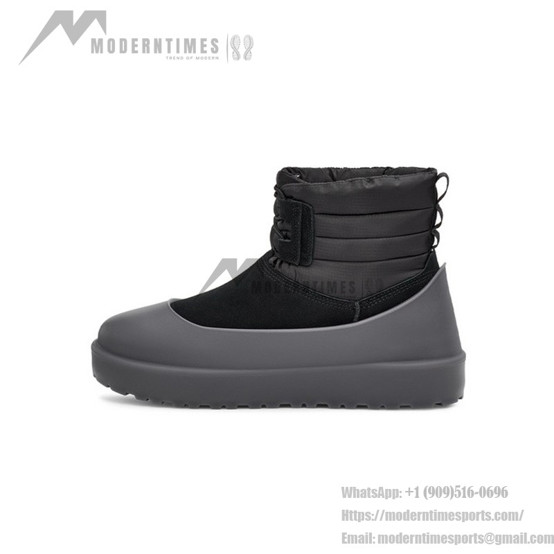 UGG Classic Mini Lace-Up Weather: Waterproof and Cozy for All Weather UGG Classic Mini Lace-Up Weather Boots with Waterproof Upper and Sheepskin Lining