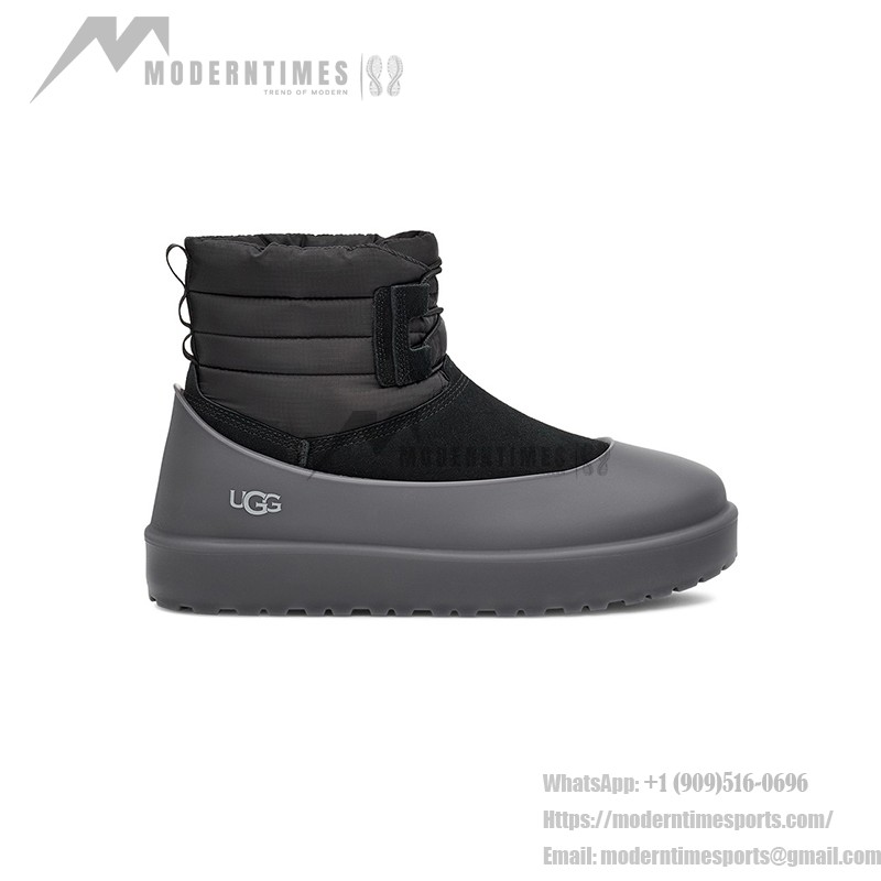 UGG Classic Mini Lace-Up Weather: Waterproof and Cozy for All Weather UGG Classic Mini Lace-Up Weather Boots with Waterproof Upper and Sheepskin Lining