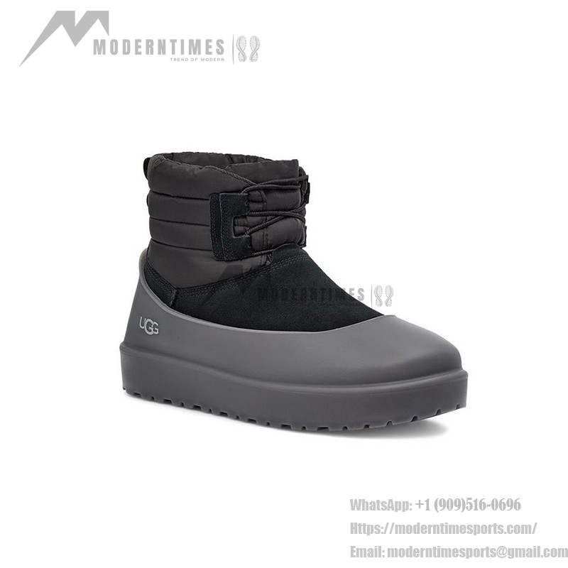 UGG Classic Mini Lace-Up Weather: Waterproof and Cozy for All Weather UGG Classic Mini Lace-Up Weather Boots with Waterproof Upper and Sheepskin Lining