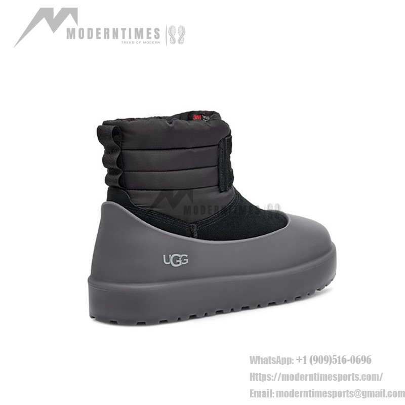 UGG Classic Mini Lace-Up Weather: Waterproof and Cozy for All Weather UGG Classic Mini Lace-Up Weather Boots with Waterproof Upper and Sheepskin Lining