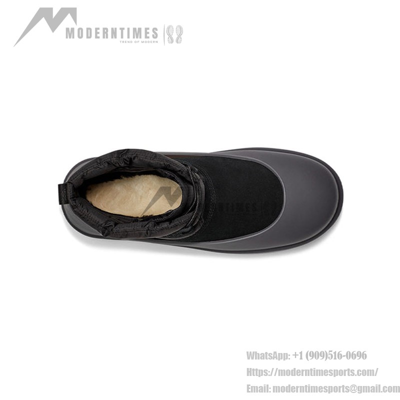 UGG Classic Mini Lace-Up Weather: Waterproof and Cozy for All Weather UGG Classic Mini Lace-Up Weather Boots with Waterproof Upper and Sheepskin Lining
