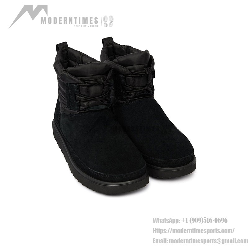 UGG Classic Mini Lace-Up Weather: Waterproof and Cozy for All Weather UGG Classic Mini Lace-Up Weather Boots with Waterproof Upper and Sheepskin Lining