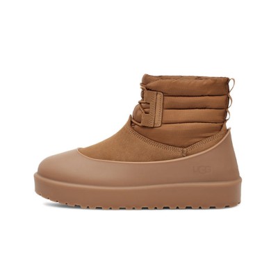 UGG クラシック ミニ レースアップ ウェザーブーツ チェスナット 1120849 - 防水シープスキンブーツ 寒冷天候用