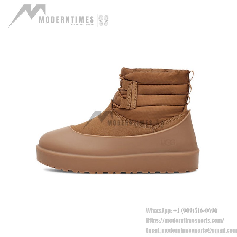 UGG Classic Mini Lace-Up Weather Boot Chestnut 1120849 - Stay Warm with Waterproof Sheepskin Boots UGG Classic Mini Lace-Up Weather Boot Chestnut 1120849 - Waterproof Sheepskin Boots