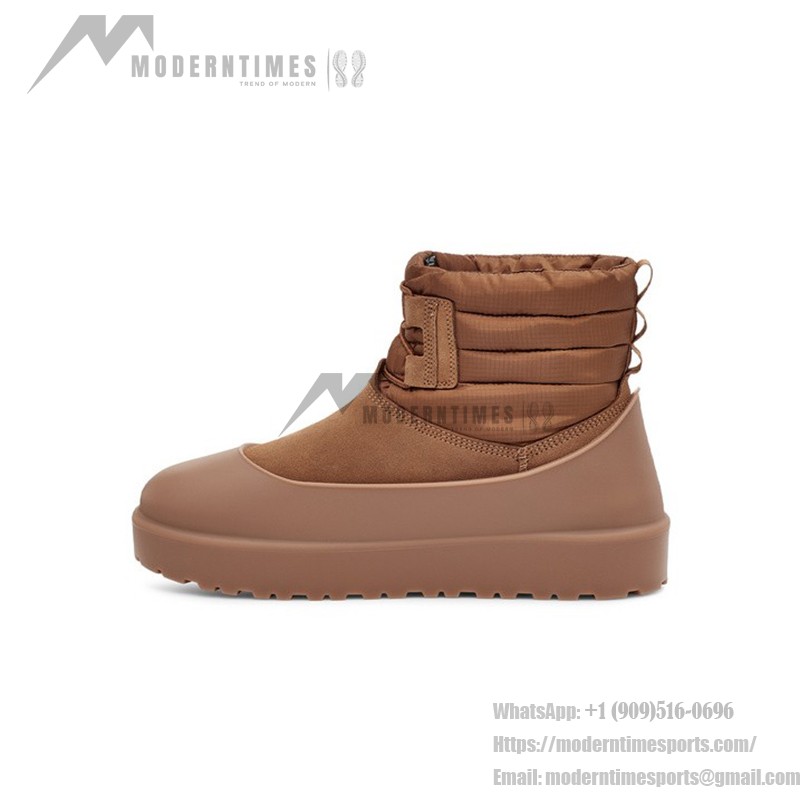 UGG Classic Mini Lace-Up Weather Boot Chestnut 1120849 - Stay Warm with Waterproof Sheepskin Boots UGG Classic Mini Lace-Up Weather Boot Chestnut 1120849 - Waterproof Sheepskin Boots