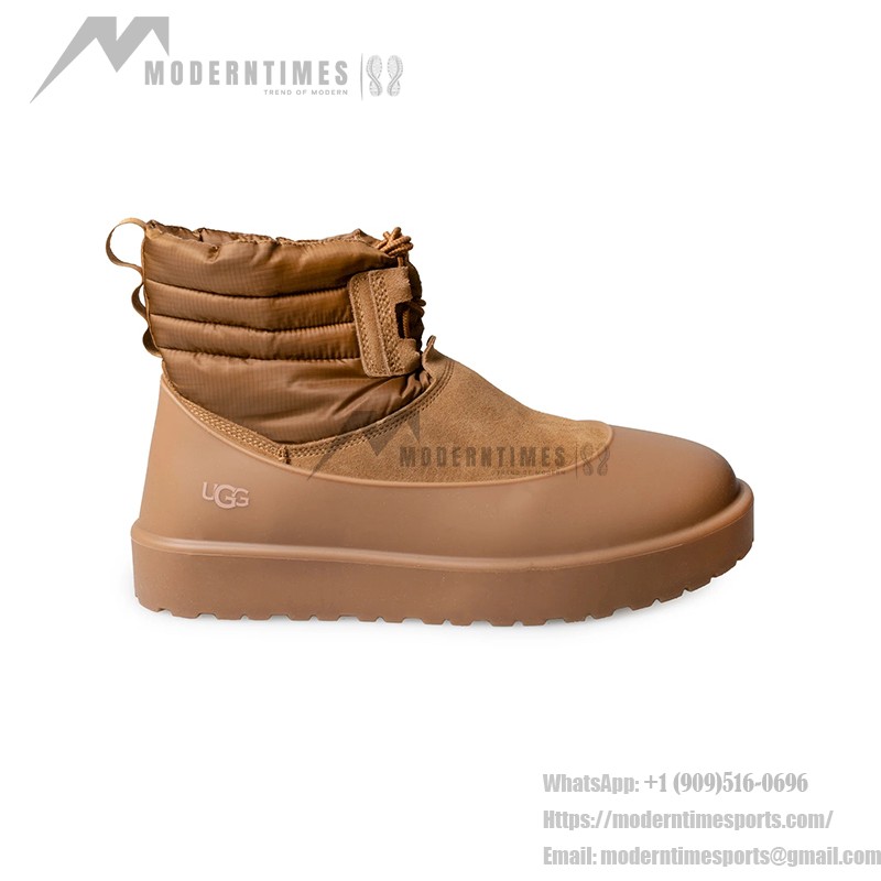 UGG Classic Mini Lace-Up Weather Boot Chestnut 1120849 - Stay Warm with Waterproof Sheepskin Boots UGG Classic Mini Lace-Up Weather Boot Chestnut 1120849 - Waterproof Sheepskin Boots