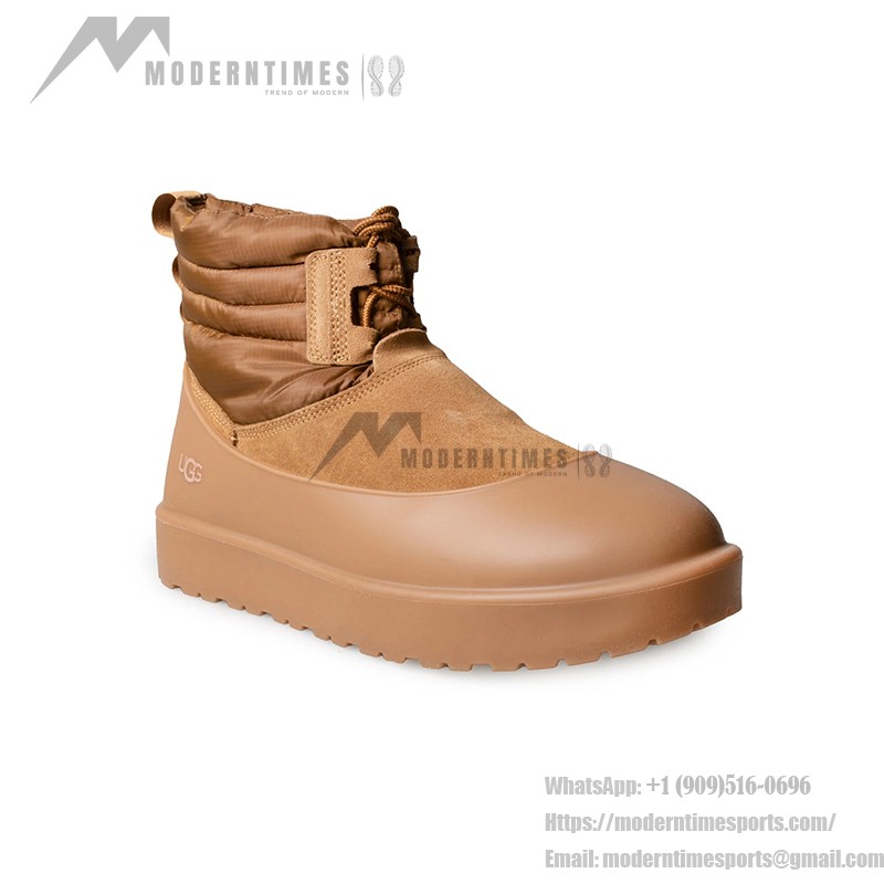 UGG Classic Mini Lace-Up Weather Boot Chestnut 1120849 - Stay Warm with Waterproof Sheepskin Boots UGG Classic Mini Lace-Up Weather Boot Chestnut 1120849 - Waterproof Sheepskin Boots
