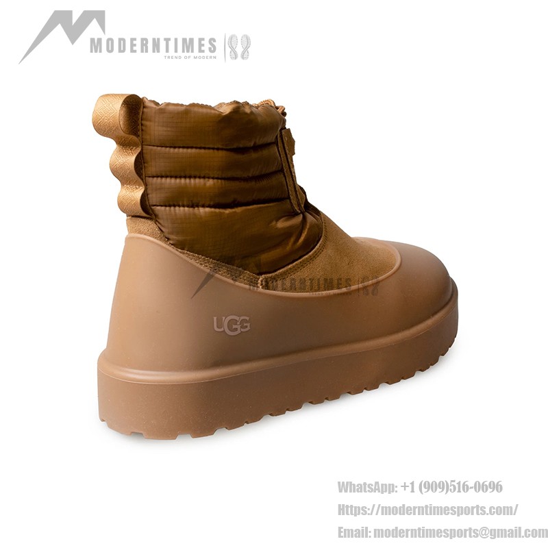 UGG Classic Mini Lace-Up Weather Boot Chestnut 1120849 - Stay Warm with Waterproof Sheepskin Boots UGG Classic Mini Lace-Up Weather Boot Chestnut 1120849 - Waterproof Sheepskin Boots