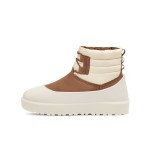 UGG Classic Mini Lace-Up Weather Boot Chestnut/Whitecap 1120849 - Stay Comfortable in All Weather UGG Classic Mini Lace-Up Weather Boot Chestnut/Whitecap 1120849 - Waterproof Sheepskin Boots for Cold Weather