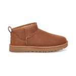 UGG クラシック ウルトラ ミニ チェスナット 1116109 ブーツ - シープスキンとウールの裏地 UGG クラシック ウルトラ ミニ チェスナット 1116109 ブーツ - シープスキンとウールの裏地