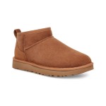 UGG クラシック ウルトラ ミニ チェスナット 1116109 ブーツ - シープスキンとウールの裏地 UGG クラシック ウルトラ ミニ チェスナット 1116109 ブーツ - シープスキンとウールの裏地