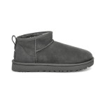 UGG クラシック ウルトラ ミニ グレー - カジュアルな使用に最適なふわふわシープスキンブーツ UGG クラシック ウルトラ ミニ グレー 1116109 ブーツ - シープスキンとウールの裏地