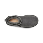 UGG クラシック ウルトラ ミニ グレー - カジュアルな使用に最適なふわふわシープスキンブーツ UGG クラシック ウルトラ ミニ グレー 1116109 ブーツ - シープスキンとウールの裏地