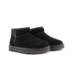 UGG Classic Ultra Mini Zip Boot Black 1143984 - Stylish and Warm Waterproof Winter Boots UGG Classic Ultra Mini Zip Boot Black 1143984 - Waterproof Winter Boots