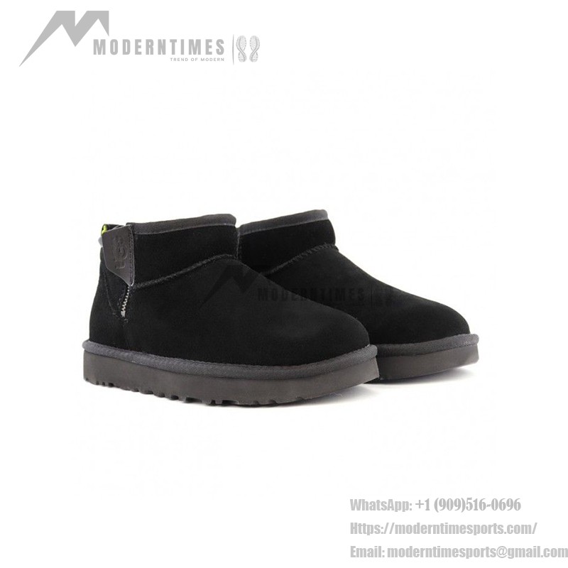 UGG Classic Ultra Mini Zip Boot Black 1143984 - Stylish and Warm Waterproof Winter Boots UGG Classic Ultra Mini Zip Boot Black 1143984 - Waterproof Winter Boots