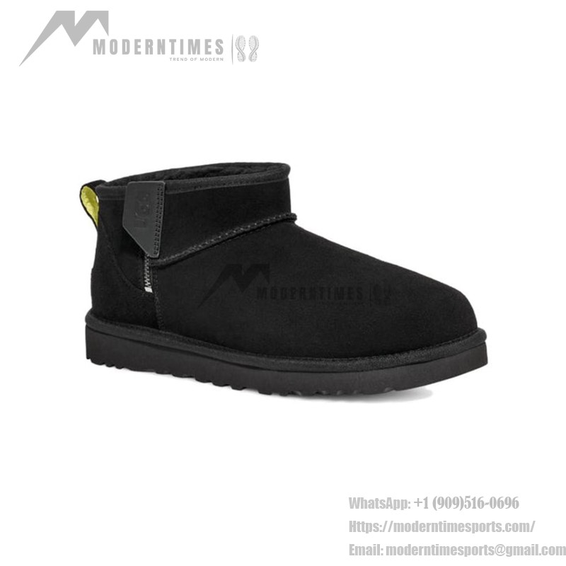 UGG Classic Ultra Mini Zip Boot Black 1143984 - Stylish and Warm Waterproof Winter Boots UGG Classic Ultra Mini Zip Boot Black 1143984 - Waterproof Winter Boots