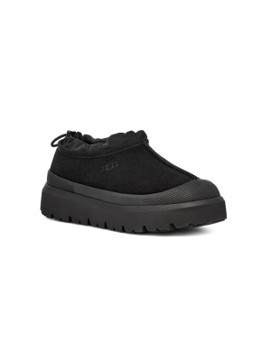 UGG メンズ タスマンウェザーハイブリッド ブラック 1144096: スタイリッシュで天候に強いスリッポンシューズ
