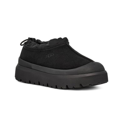 UGG メンズ タスマンウェザーハイブリッド ブラック 1144096: スタイリッシュで天候に強いスリッポンシューズ