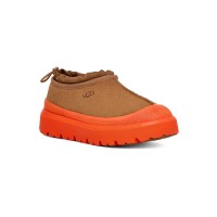 UGG メンズ タスマン ウェザー ハイブリッド チェスナット/オレンジ 1144096 - スタイリッシュで防水性のあるスエードシューズ、アウトドア向け