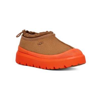 UGG メンズ タスマン ウェザー ハイブリッド チェスナット/オレンジ 1144096 - スタイリッシュで防水性のあるスエードシューズ、アウトドア向け