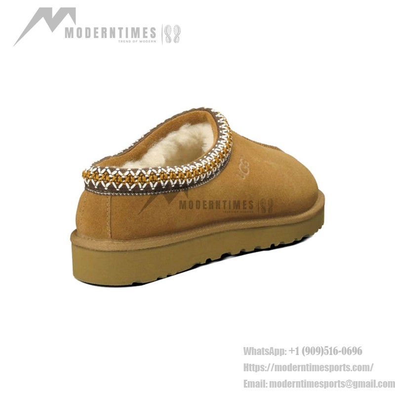 UGG レディース タスマン スリッパ チェスナット 5950-CHE UGG レディース タスマン スリッパ チェスナット 5950-CHE - シープスキンライニング付きスエードスリッパ