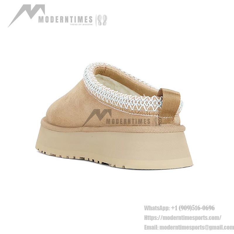 UGG レディース タズ スリッパ マスタードシード 1122553 UGG レディース タズ スリッパ マスタードシード 1122553 - シープスキンプラットフォームスリッパ