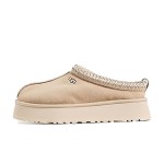 UGG レディース タズ スリッパ マスタードシード 1122553 UGG レディース タズ スリッパ マスタードシード 1122553 - シープスキンプラットフォームスリッパ
