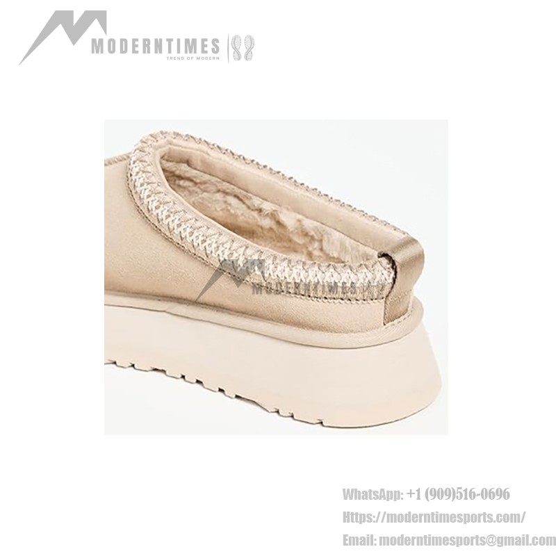 UGG レディース タズ スリッパ マスタードシード 1122553 UGG レディース タズ スリッパ マスタードシード 1122553 - シープスキンプラットフォームスリッパ