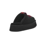 UGG タズル ブラック プラットフォームスライドスリッパ 1152677 - 快適な女性用室内履き UGG タズル ブラック 女性用プラットフォームスライドスリッパ 1152677 - 室内履き