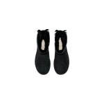 UGG ウィメンズ ベイリー ボウ II ブーツ ブラック 1016225 - スタイリッシュで快適な冬用ブーツ UGG ウィメンズ ベイリー ボウ II ブーツ ブラック 1016225 - リボン付き冬用ブーツ