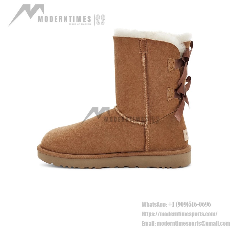 スタイリッシュな UGG ベイリー ボウ II ブーツ(チェスナット) UGG レディース ベイリー ボウ II ブーツ チェスナット 1016225
