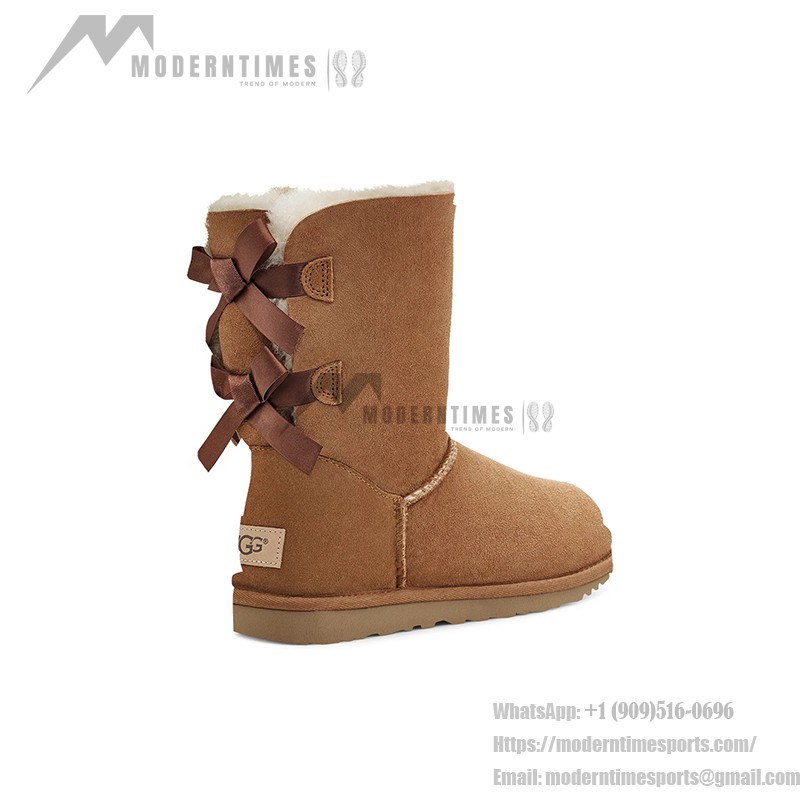スタイリッシュな UGG ベイリー ボウ II ブーツ(チェスナット) UGG レディース ベイリー ボウ II ブーツ チェスナット 1016225