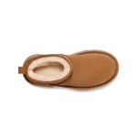 UGG レディース クラシック ウルトラ ミニ ニューハイツ チェスナット 1158311 - スタイリッシュで快適なシープスキンブーツ UGG レディース クラシック ウルトラ ミニ ニューハイツ チェスナット 1158311 - ハイプラットフォームシープスキンブーツ