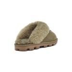 UGG ウィメンズ コケット スリッパ バーントオリーブ 1015125 - 快適なシープスキン 室内外兼用スリッパ UGG ウィメンズ コケット スリッパ バーントオリーブ 1015125 - 室内外兼用の快適なシープスキンスリッパ